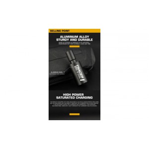 Трассерная насадка High power flash cancellation 11CW (With 14mm CCW adapter) Black (WoSport)
